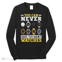 Watches Collector Addict Enthusiast Horologist Long Sleeve Shirt thumb 0