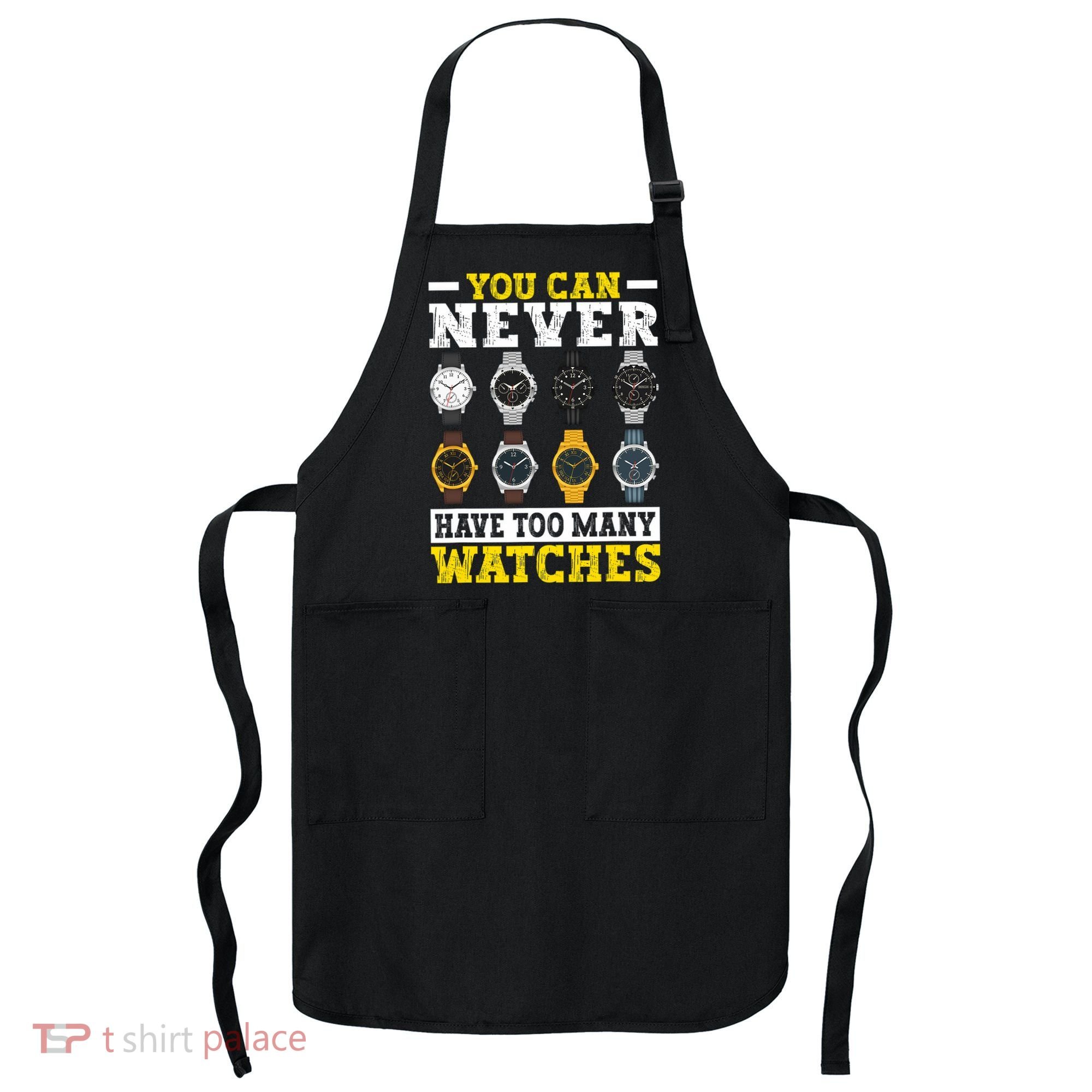 Watches Collector Addict Enthusiast Horologist Apron