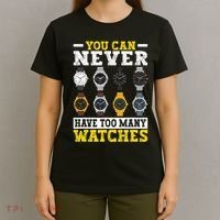 Watches Collector Addict Enthusiast Horologist T-Shirt thumb 4