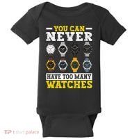 Watches Collector Addict Enthusiast Horologist Baby Bodysuit thumb 0