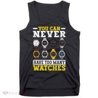 Watches Collector Addict Enthusiast Horologist Tank Top thumb 0