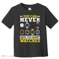 Watches Collector Addict Enthusiast Horologist Toddler T-Shirt thumb 0