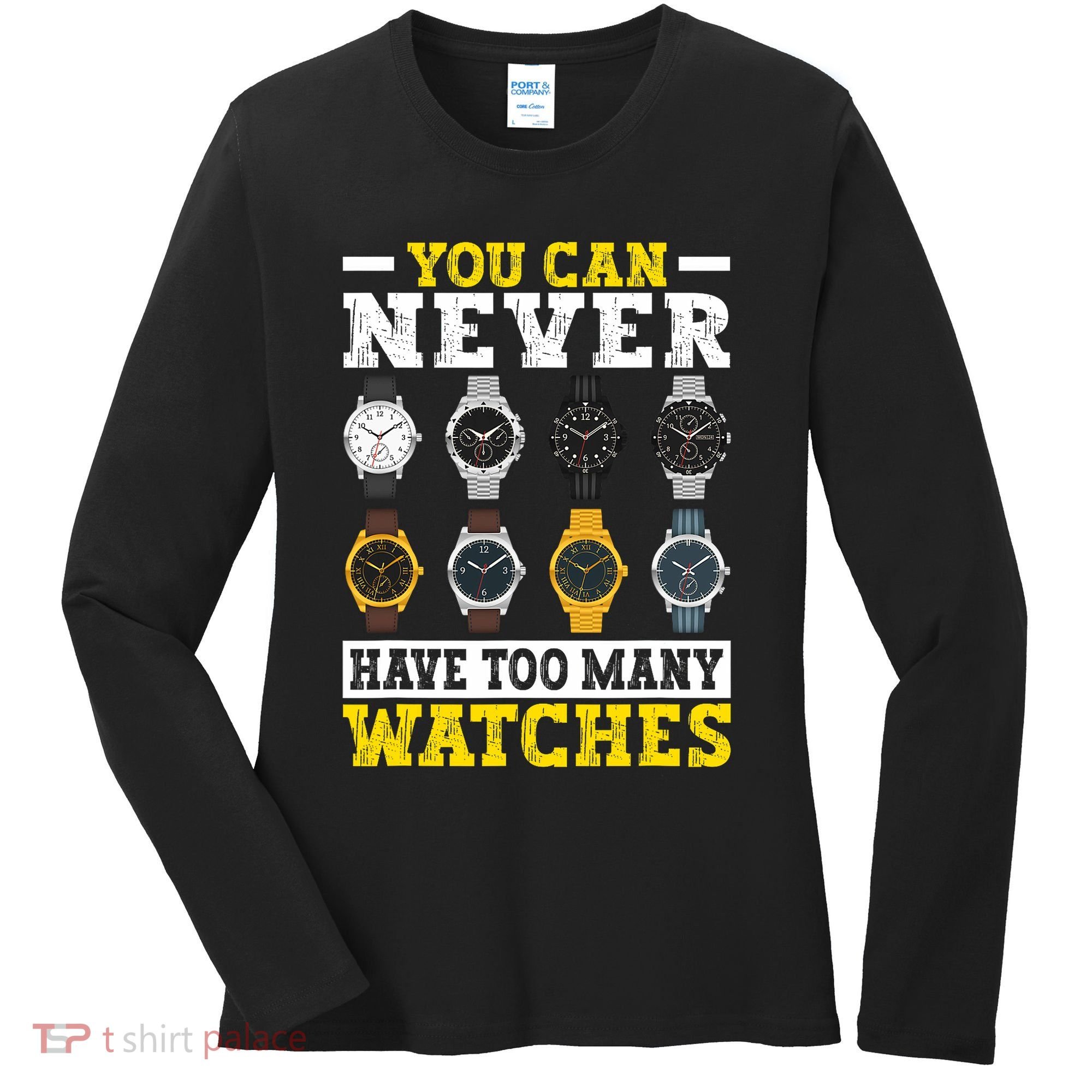 Watches Collector Addict Enthusiast Horologist Women's Long Sleeve Shirt