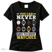 Watches Collector Addict Enthusiast Horologist Women's T-Shirt thumb 0