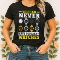 Watches Collector Addict Enthusiast Horologist Women's T-Shirt thumb 2