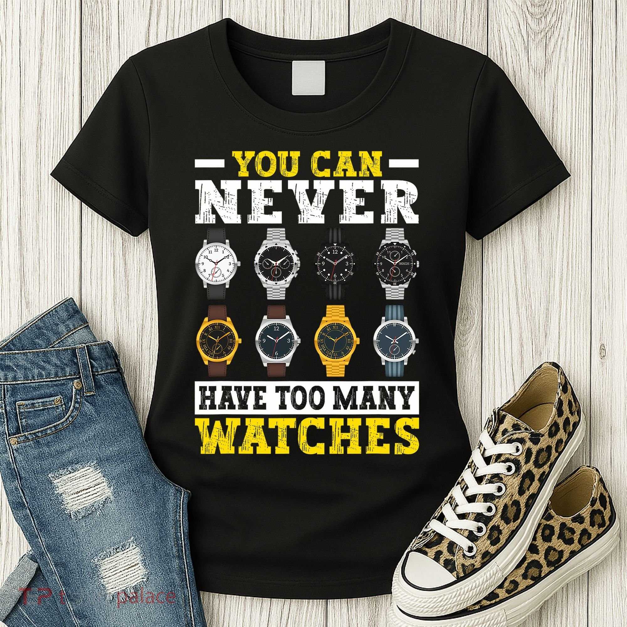 Watches Collector Addict Enthusiast Horologist Women's T-Shirt