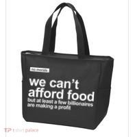 We Cant Afford Food Political Statement Tote Bag thumb 3