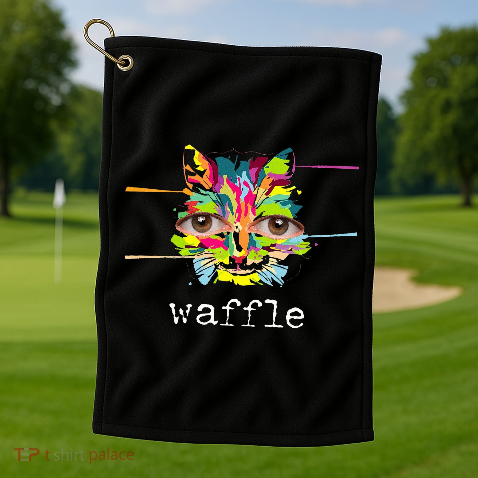 Weirdcore Clothes Aesthetic Kidcore Scene Goth Grunge Punk Golf Towel