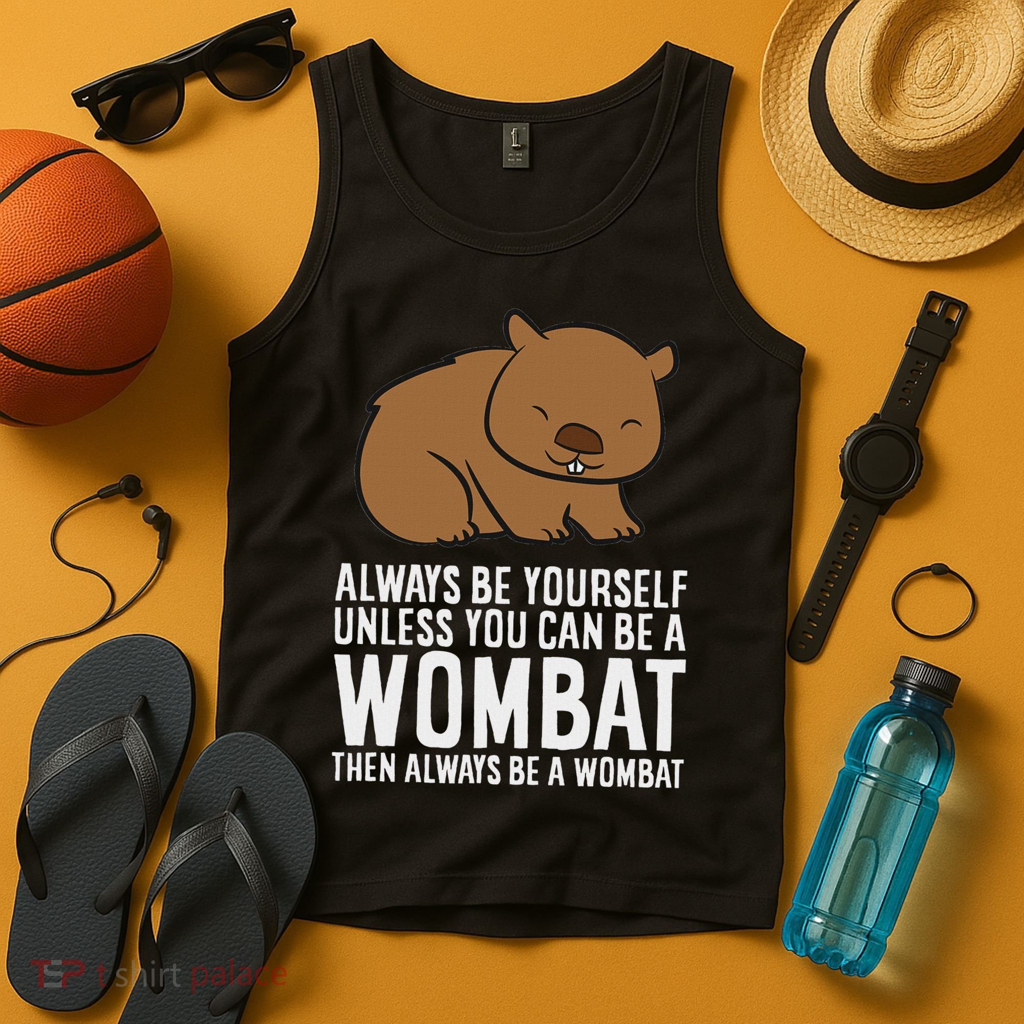 Wombat Costume Always Be Yourself Unless You Can Be A Wombat Tank Top