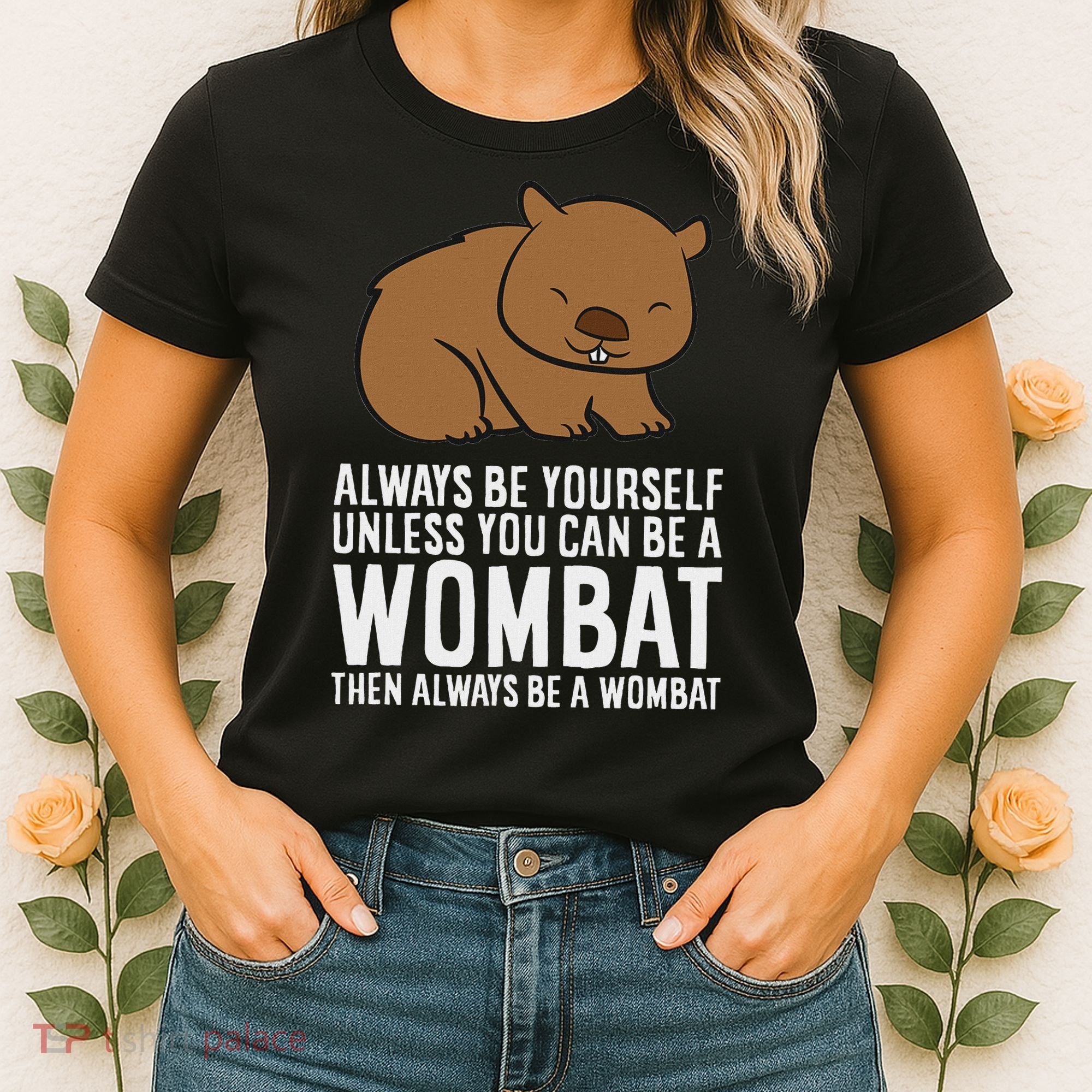 Wombat Costume Always Be Yourself Unless You Can Be A Wombat Women's T-Shirt