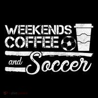 Weekends Coffee And Soccer Doggie Tank thumb 4