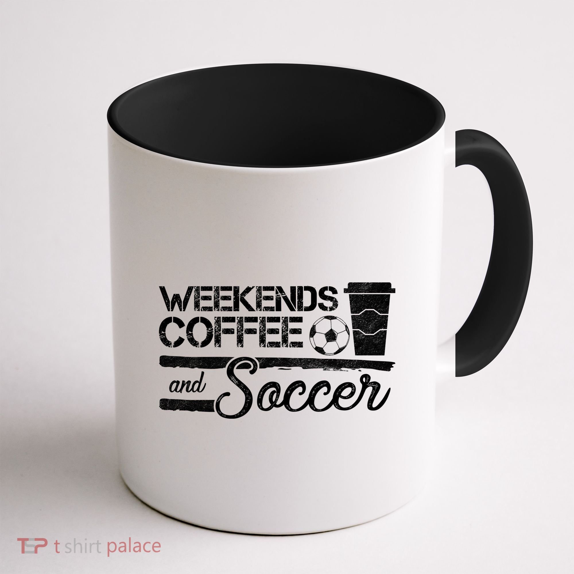 Weekends Coffee And Soccer Coffee Mug