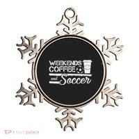 Weekends Coffee And Soccer Ornament thumb 0