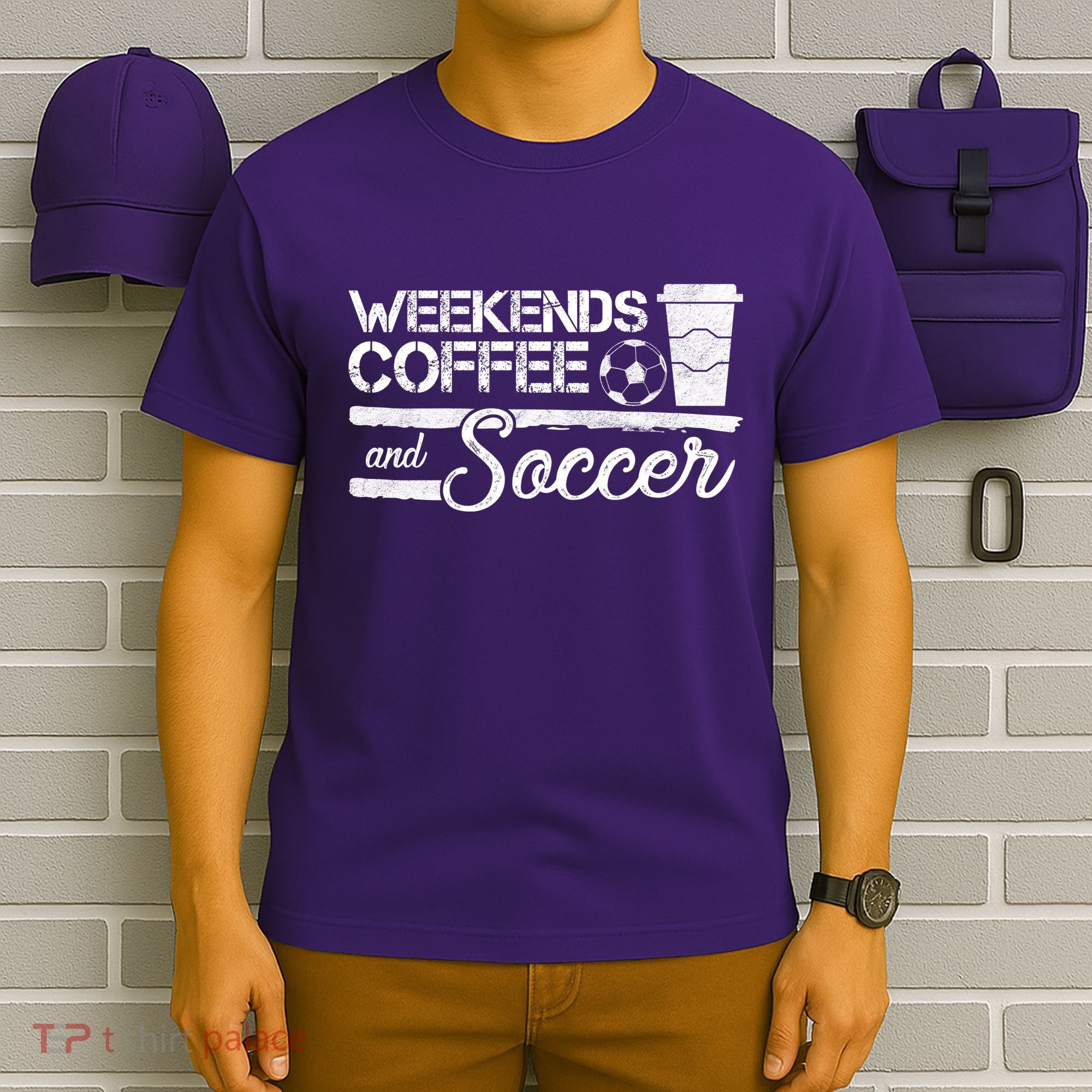 Weekends Coffee And Soccer T-Shirt
