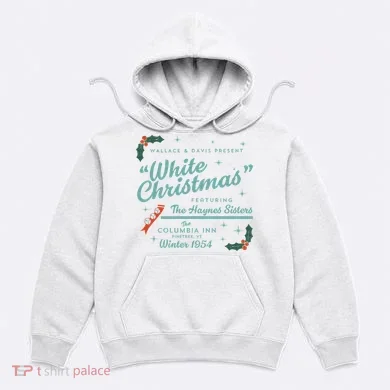 White Christmas Ad Hoodie
