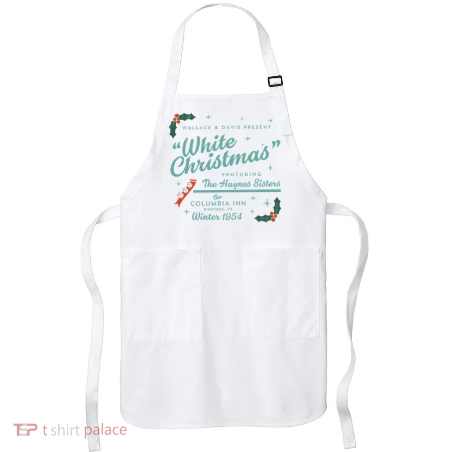 White Christmas Ad Apron