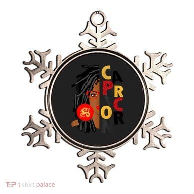 Wo Capricorn Afro Locs Zodiac Signs Birthday Gift Ornament