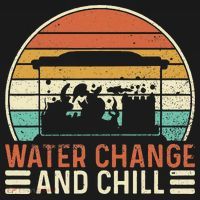 Water Change And Chill Fish Tank Lover Funny Aquarist Visor thumb 3