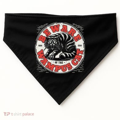 Wampus Cat American Folklore Cryptozoology Cryptid USA-Made Doggie Bandana