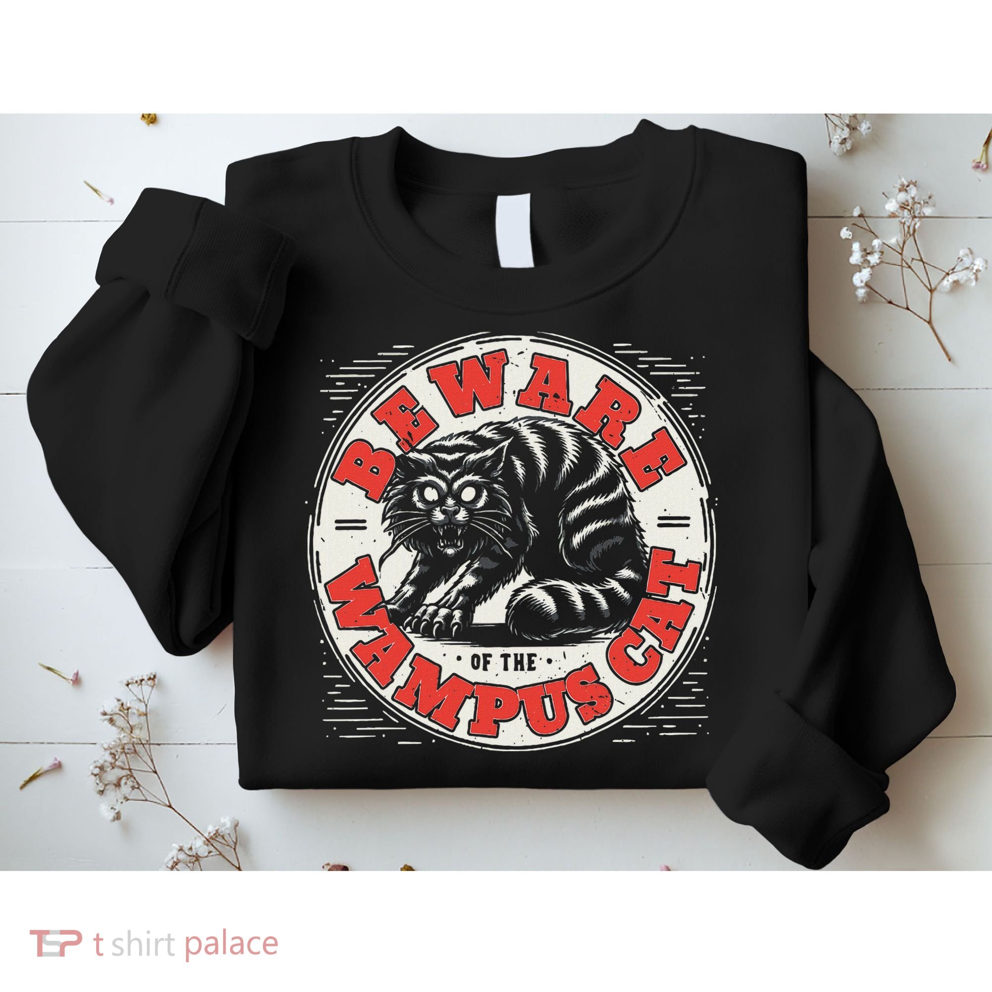 Wampus Cat American Folklore Cryptozoology Cryptid Sweatshirt
