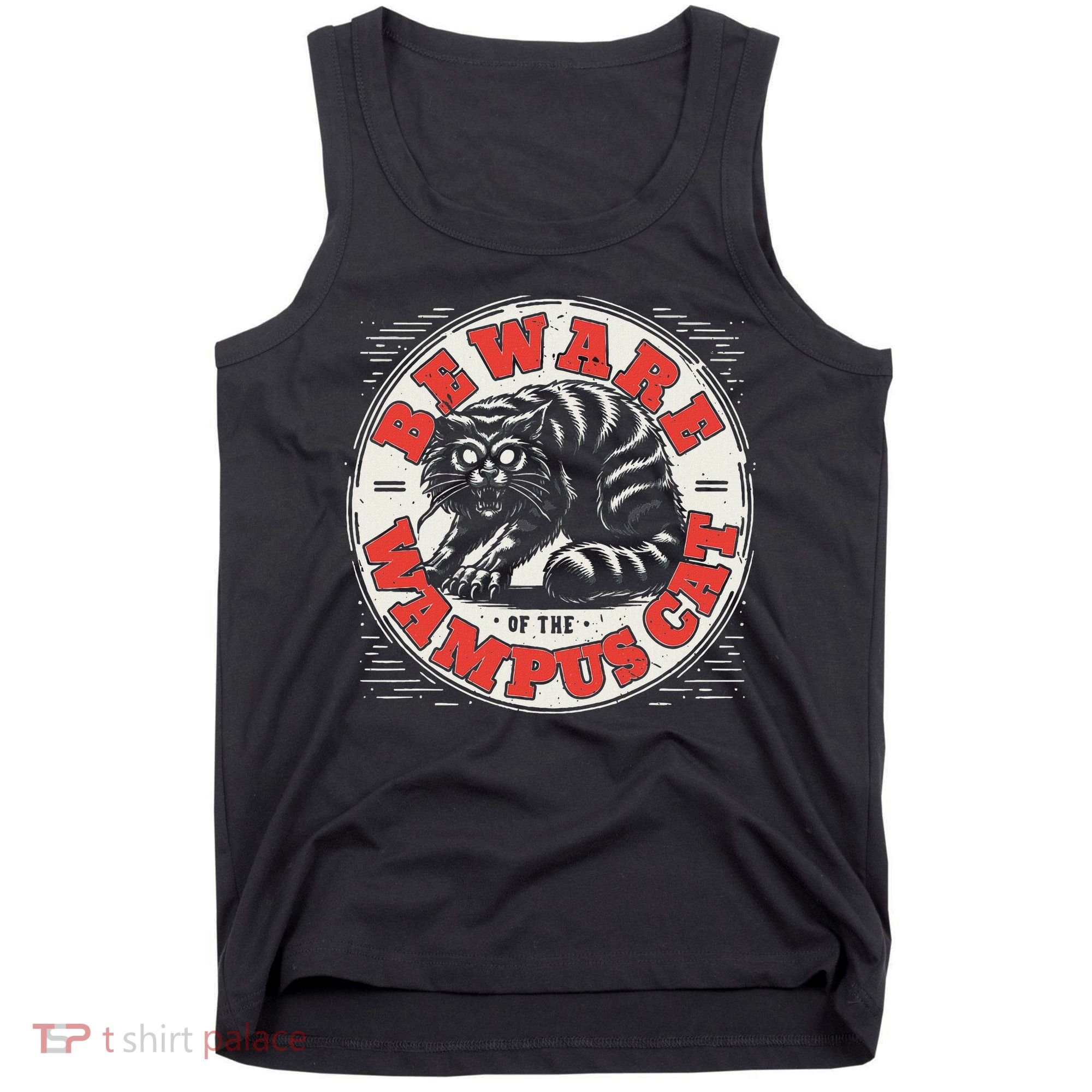 Wampus Cat American Folklore Cryptozoology Cryptid Tank Top