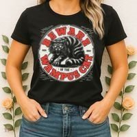 Wampus Cat American Folklore Cryptozoology Cryptid Women's T-Shirt thumb 2