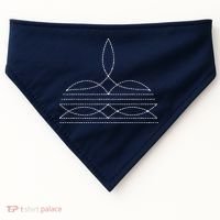 Western Cowboy Boot Stitching Cowboy Boot Stitching USA-Made Doggie Bandana thumb 0