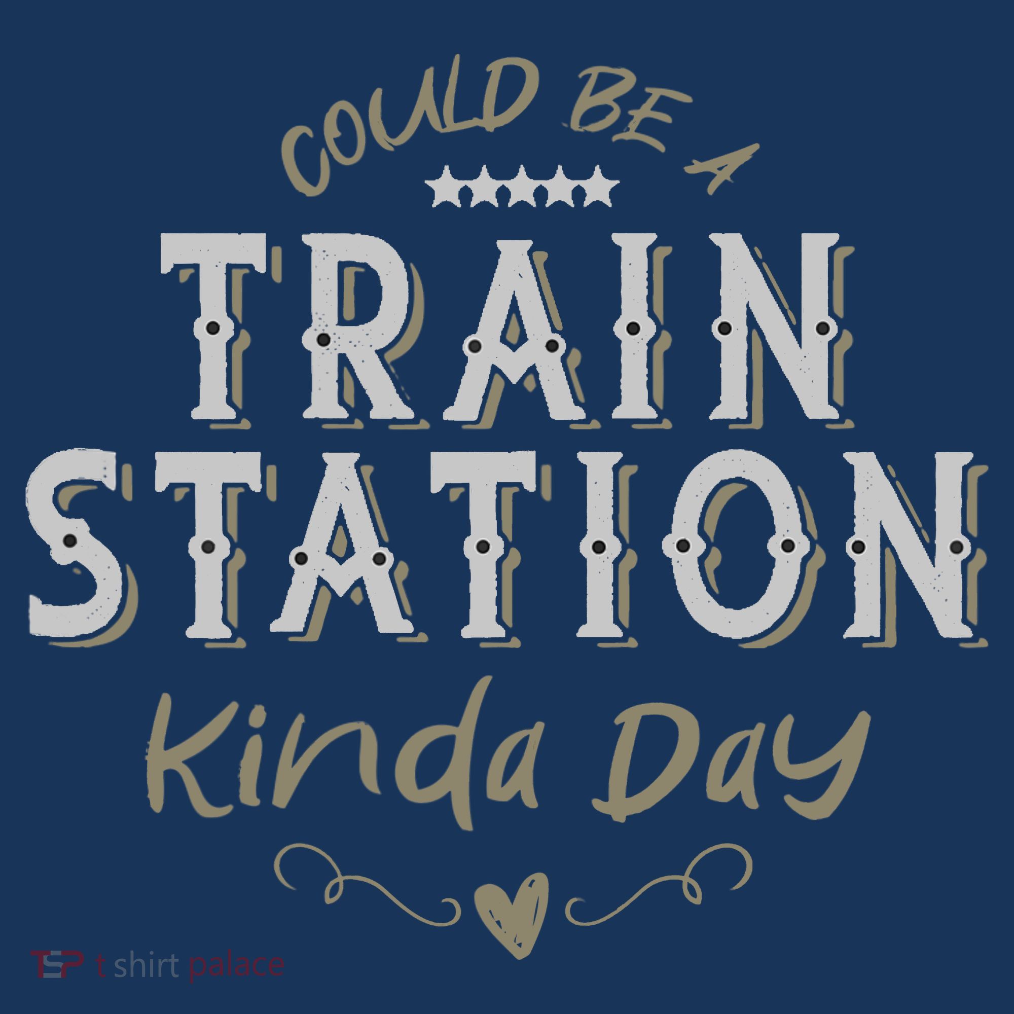 Wo Could Be A Train Station Kinda Day, vintage Country Music T-Shirt