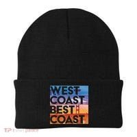 West Coast Best Coast | SEA/PO/SF/LA Graphic Beanie thumb 0