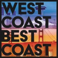 West Coast Best Coast | SEA/PO/SF/LA Graphic Women's Hoodie thumb 2