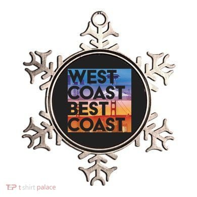 West Coast Best Coast | SEA/PO/SF/LA Graphic Ornament