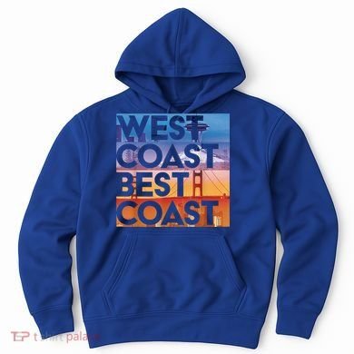 West Coast Best Coast | SEA/PO/SF/LA Graphic Hoodie