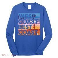 West Coast Best Coast | SEA/PO/SF/LA Graphic Long Sleeve Shirt thumb 0