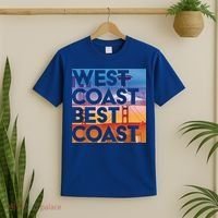 West Coast Best Coast | SEA/PO/SF/LA Graphic T-Shirt thumb 2
