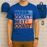 West Coast Best Coast | SEA/PO/SF/LA Graphic T-Shirt thumb 6