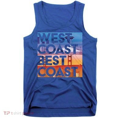 West Coast Best Coast | SEA/PO/SF/LA Graphic Tank Top