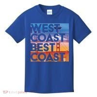 West Coast Best Coast | SEA/PO/SF/LA Graphic Kids T-Shirt thumb 0