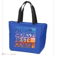 West Coast Best Coast | SEA/PO/SF/LA Graphic Tote Bag thumb 3