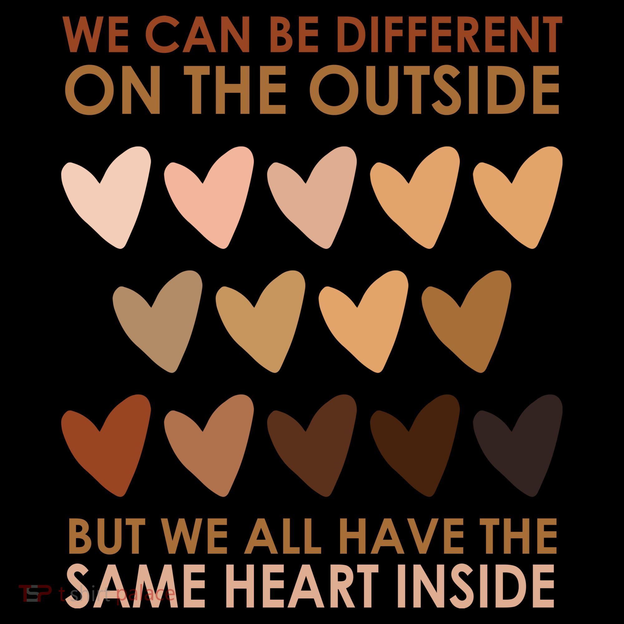 We Can Be Different On The Outside But We All Have The Same Heart Black History Coffee Mug