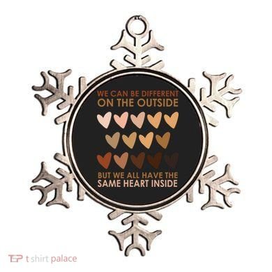 We Can Be Different On The Outside But We All Have The Same Heart Black History Ornament
