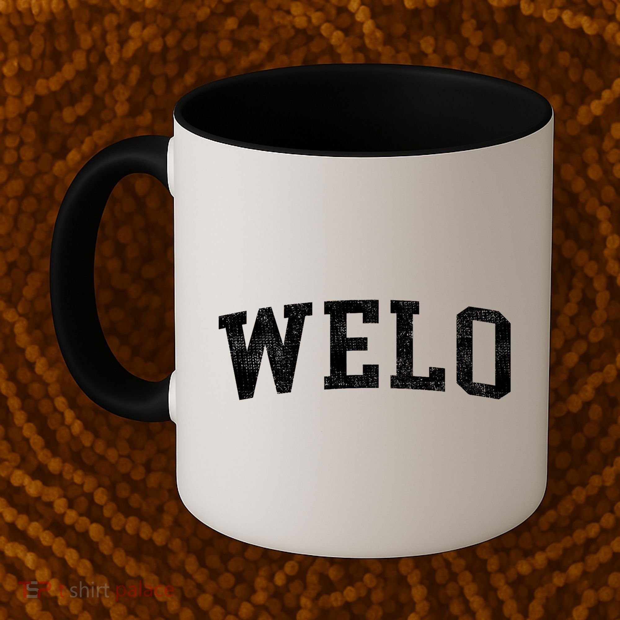 Welo Classic Bold Font Welo Birthday Gift Coffee Mug