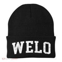 Welo Classic Bold Font Welo Birthday Gift Beanie thumb 0