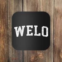 Welo Classic Bold Font Welo Birthday Gift Coaster thumb 0
