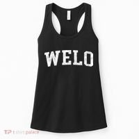 Welo Classic Bold Font Welo Birthday Gift Women's Tank Top thumb 0