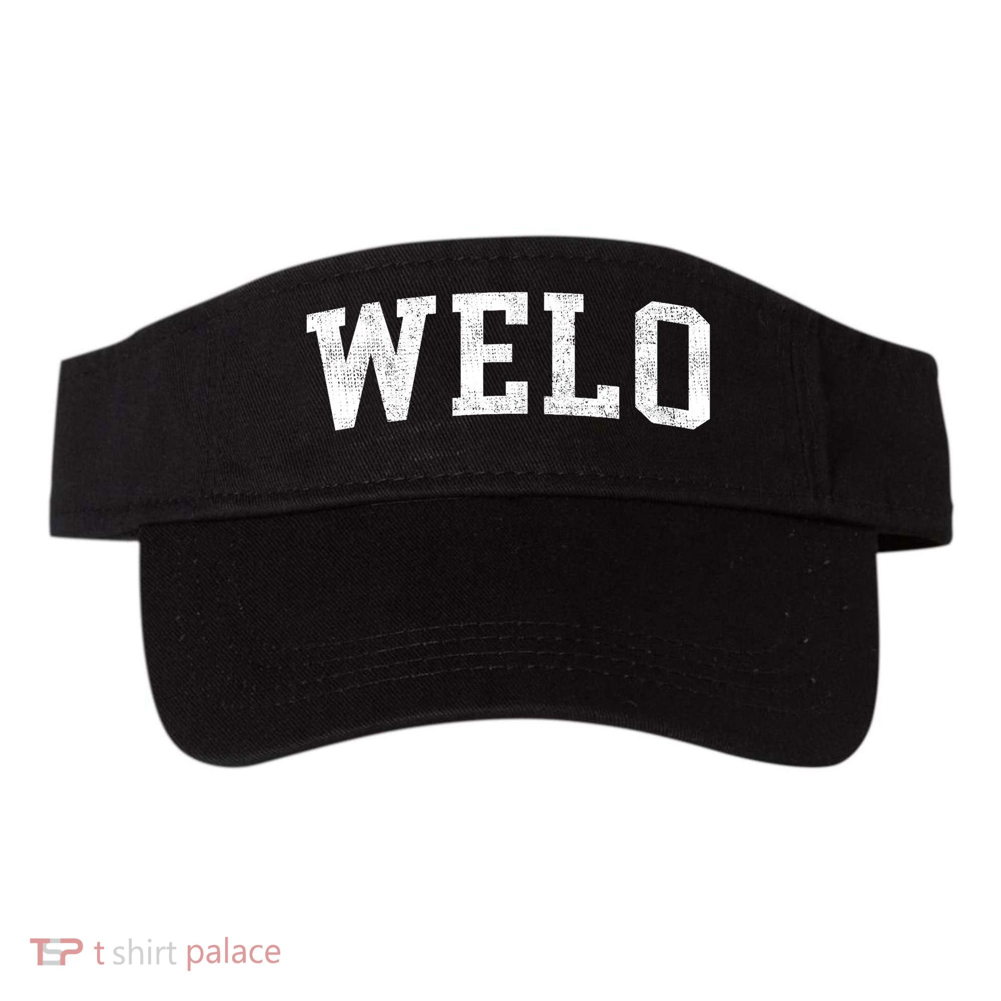 Welo Classic Bold Font Welo Birthday Gift Visor