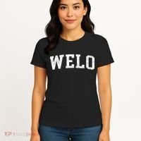 Welo Classic Bold Font Welo Birthday Gift Women's T-Shirt thumb 4