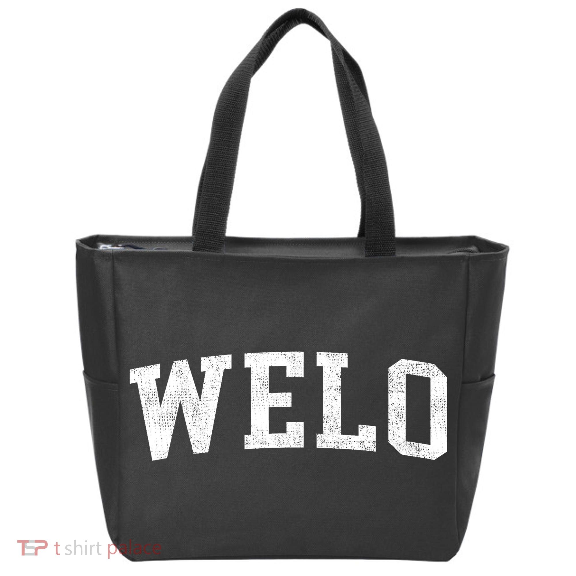 Welo Classic Bold Font Welo Birthday Gift Tote Bag