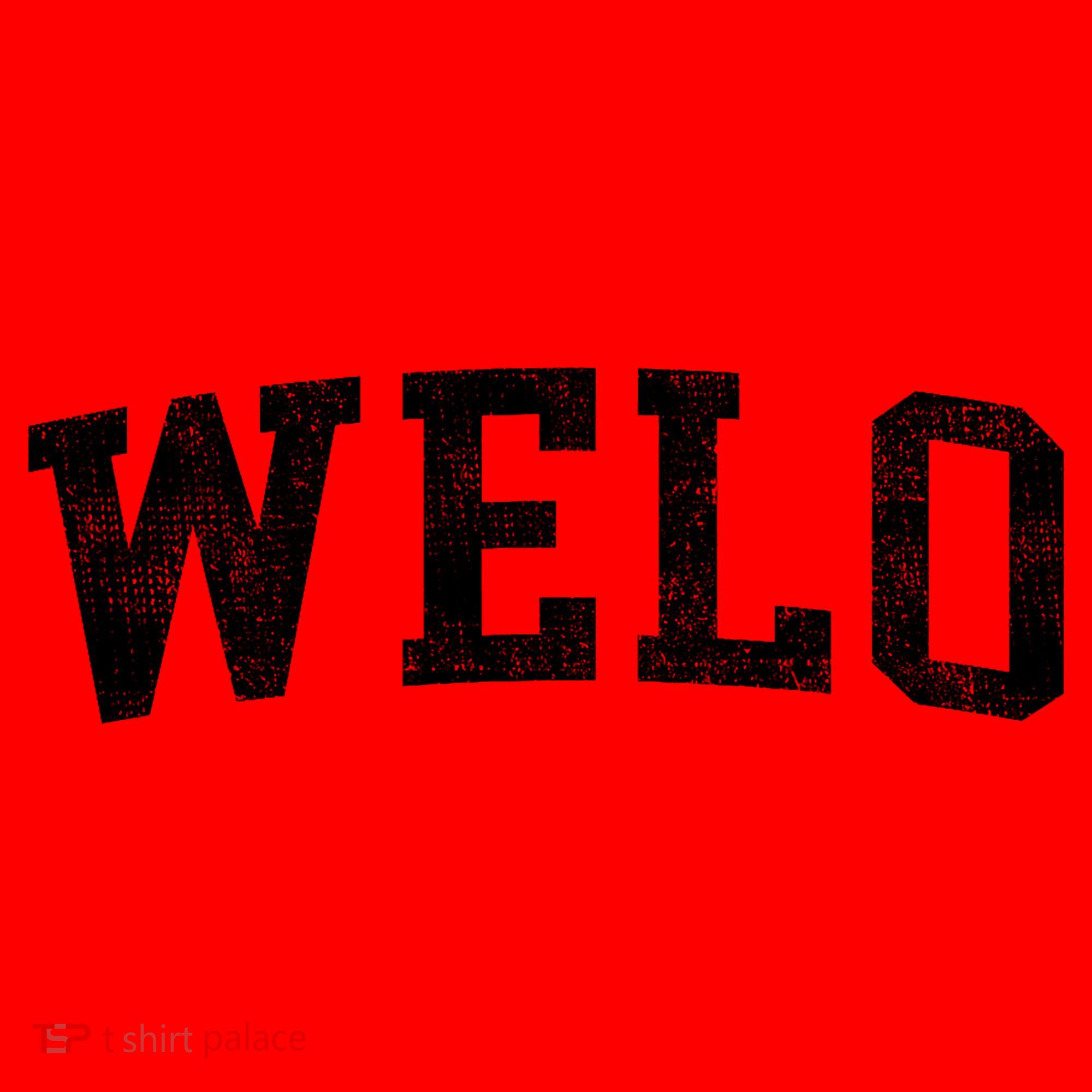Welo Classic Bold Font Welo Birthday Gift Santa Hat