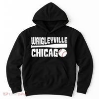 Wrigleyville Chicago Baseball American Hoodie thumb 0