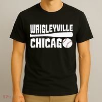 Wrigleyville Chicago Baseball American T-Shirt thumb 3